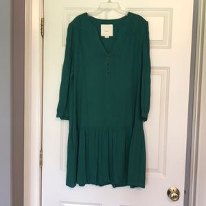 Anthropologie drop waist tunic/dress